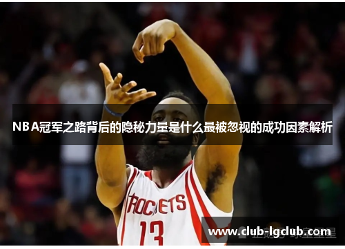 NBA冠军之路背后的隐秘力量是什么最被忽视的成功因素解析