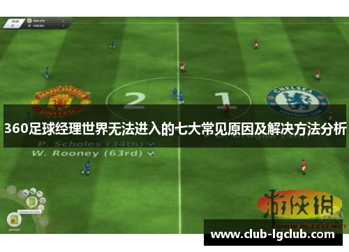 360足球经理世界无法进入的七大常见原因及解决方法分析