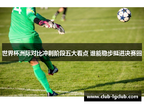 世界杯洲际对比冲刺阶段五大看点 谁能稳步挺进决赛圈
