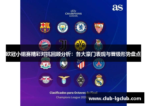 欧冠小组赛精彩对抗回顾分析：各大豪门表现与晋级形势盘点